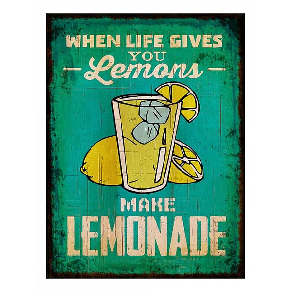 фото Картина (50х70 см) Lemonade HE-101-406 Ekoramka