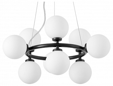 Подвесная люстра LUMINA DECO MARSIADA LDP 6033-9 BK (Польша)