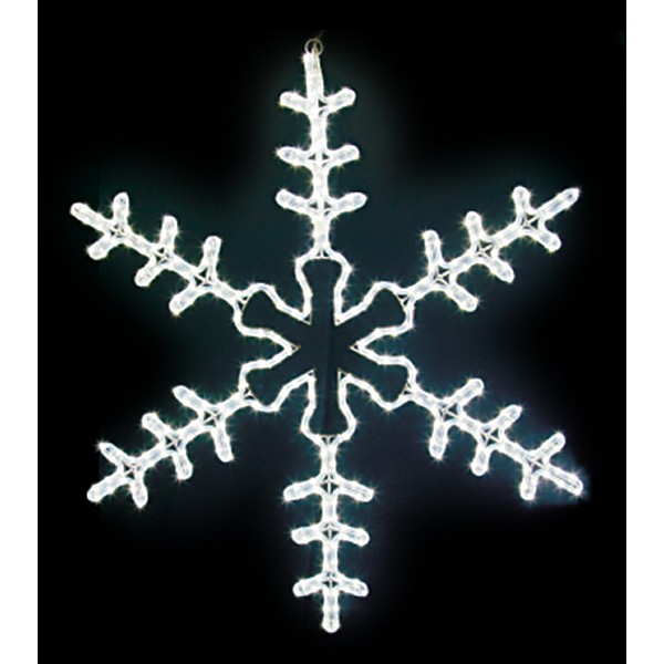 фото Панно световое [95x95 см] Большая Снежинка NN-501 501-333 Neon-night