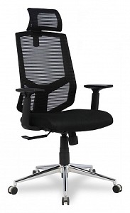 Кресло HLC-1500HLX, черный, полиэстер, сетка капроновая