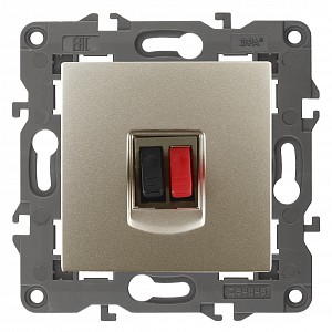 Розетка акустическая без рамки Эра Elegance 14-3111-04