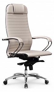 Кресло K-1.04 MPES, светло-бежевый, экокожа