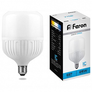 Лампа светодиодная [LED] Feron Saffit E27 25W 6400K