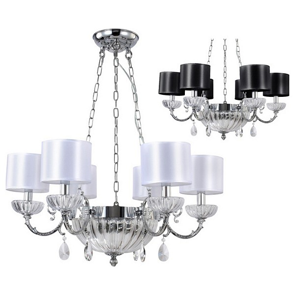 

Подвесная люстра CARINO SP6+3 CHROME, CARINO SP6+3 CHROME
