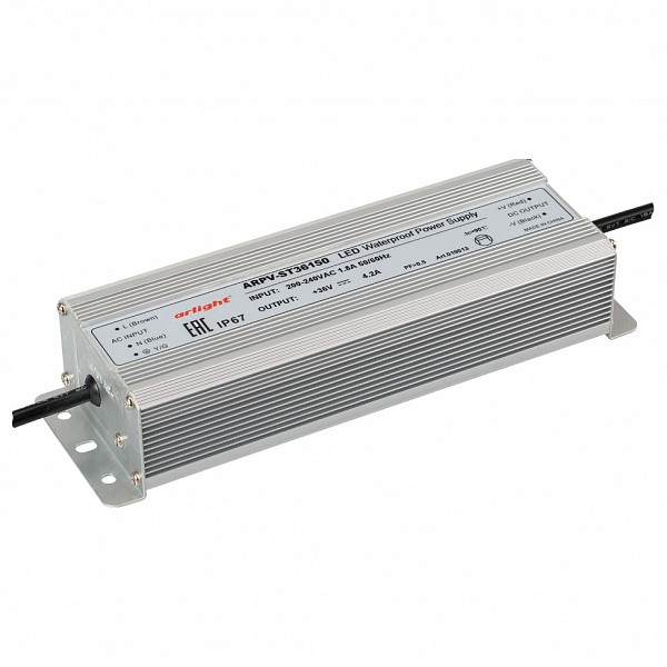 

Блок питания 36В 150Вт ARPV-ST36150 (36V, 4.2A, 150W), 36В 150Вт ARPV-ST36150 (36V, 4.2A, 150W)