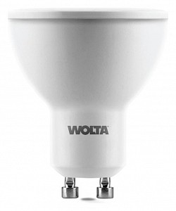 Лампа светодиодная [LED] Wolta GU10 8W 3000K