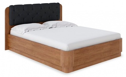 Кровать Wood Home 1 с подъемным механизмом антик с брашированием  