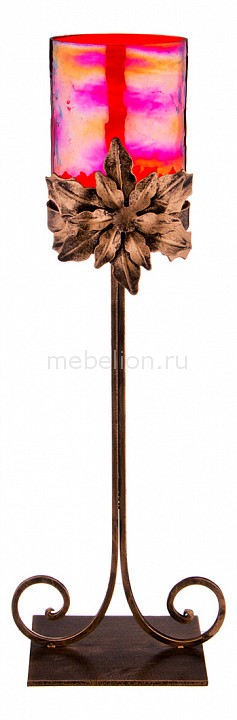 

Подсвечник декоративный (14.8x11.5x40.5 см) Art-730-237, (14.8x11.5x40.5 см) Art-730-237, Бронзовый;красный