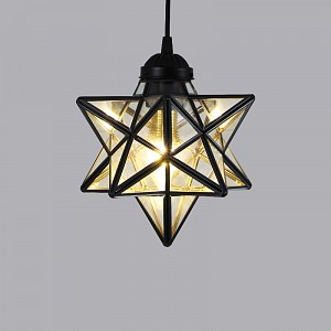 Светильник потолочный Imperiumloft Black Star Clear Glass (Китай)