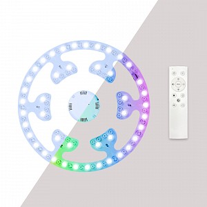 Модуль светодиодный 160-250В 80Вт 3000К-6500K, RGB 02-72