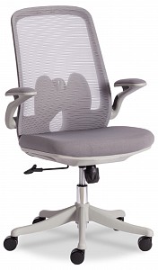 Кресло офисное Mesh-10, серый, ткань