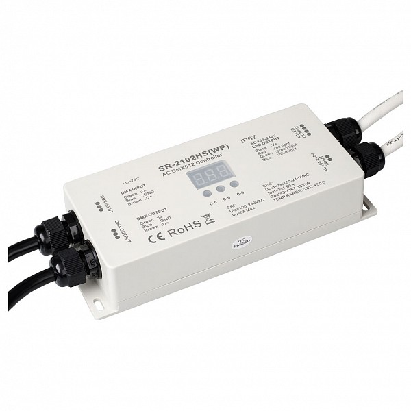 

Декодер DMX SR-2102HSWP (220V, 1200W, 3CH), SR-2102HSWP (220V, 1200W, 3CH)