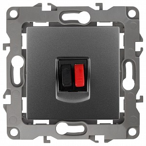 Розетка акустическая без рамки Эра 12 12-3111-12