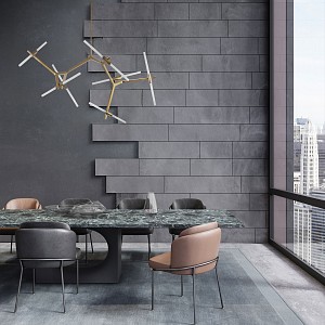 Люстра на штанге Loft it Agnes 10399/20 GD (Испания)
