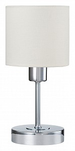 Настольная лампа декоративная Denver 1109/1 Chrome/Beige