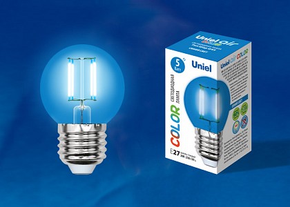 Лампа светодиодная [LED] Uniel E27 5W K