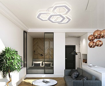 Потолочная люстра Damask HIGH-TECH LED LAMPS 82060 (Германия)