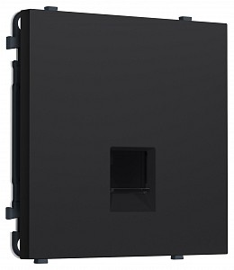 Розетка Ethernet RJ-45 экранированная и со шторками, без рамки MS MS992005