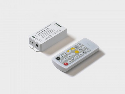 Контроллер-регулятор цвета RGBW с пультом ДУ 2,4G SW-CW-2.4G-16A