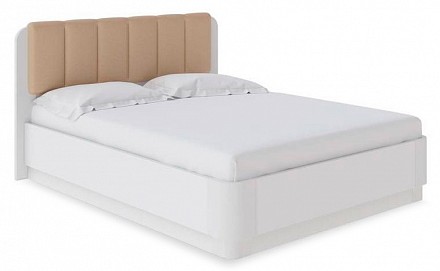 Кровать Wood Home Lite 2 с подъемным механизмом жемчуг белый  