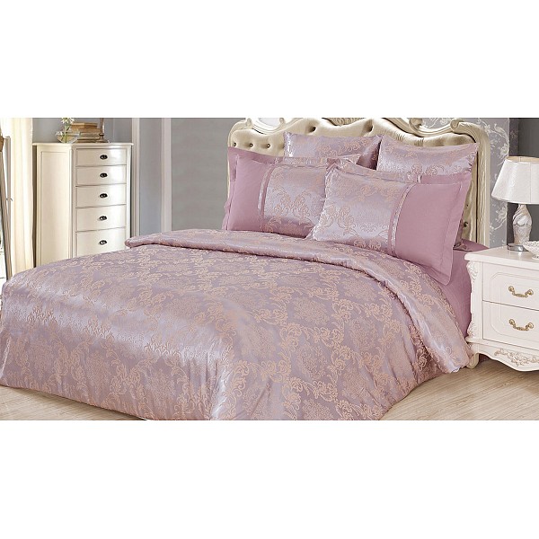 

Комплект семейный Satin jacquard, Светло-сиреневый, Satin jacquard