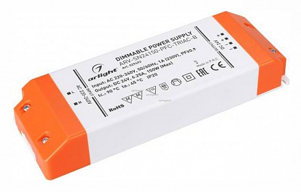 Блок питания ARV-SN24150-PFC-TRIAC-B 30-150Вт 24В 029493