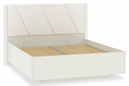 Полутораспальная кровать Summit  белый Меренга, белый текстурный  