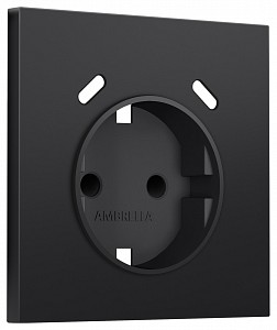Накладка для розетки с заземлением и со шторками и 2хUSB type C SIGMA SP8105