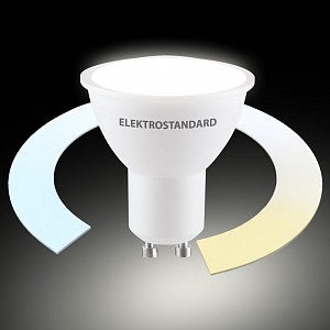 Лампа светодиодная [LED] Elektrostandard GU10 7W 3300-6500K