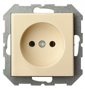 Розетка без заземления, без рамки EPSILON 28-065