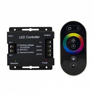 Контроллер-регулятор цвета RGB с пультом ДУ 201113288