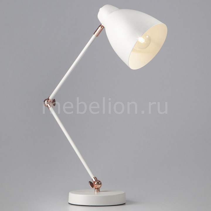 

Настольная лампа офисная Loft 01024/1 белый, Loft 01024/1 белый