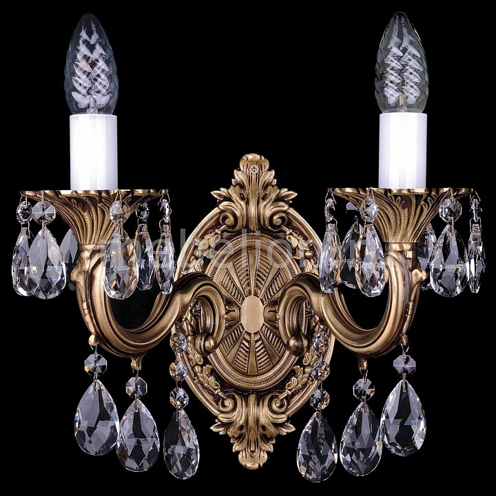 фото Бра 1702B/2/175/B/FP Bohemia ivele crystal