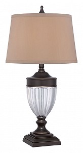 Настольная лампа декоративная Dennison QZ-DENNISON-PB