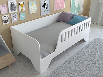 Односпальная кровать для детской комнаты Астра 13 RVM_ASTRA13-35-35