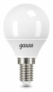 Лампа светодиодная [LED] Gauss E14 9.5W 6500K