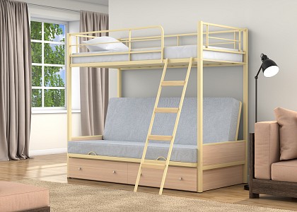 Кровать для детской комнаты Дакар 2 FSN_4s-dak2_ydm-1014_1