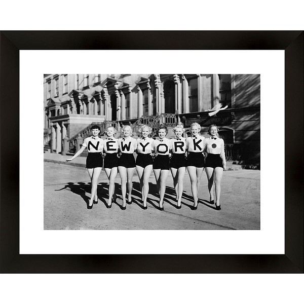 фото Картина (50х40 см) Девушки New York BE-103-373 Ekoramka