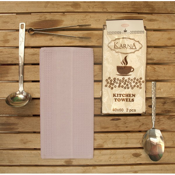 

Набор из 2 полотенец для кухни MEDLEY, Сиреневый, Набор из 2 полотенец для кухни MEDLEY