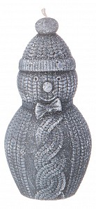 Свеча декоративная (9х5.5 см) Снеговик 315-348