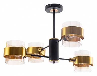 Люстра на штанге Arte Lamp Carlo A8205SP-4BK (Италия)