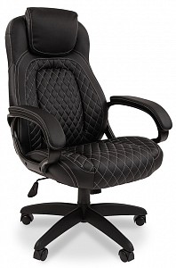Компьютерное кресло 432, черный, экокожа