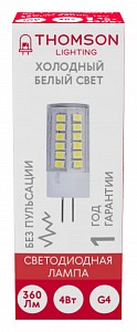 Лампа светодиодная [LED] OEM G4 4W 6500K