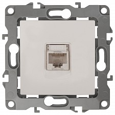 Розетка Ethernet RJ-45 без рамки Эра 12 12-3107-02