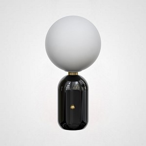 Настольная лампа декоративная Parachilna Aballs Black 43.305