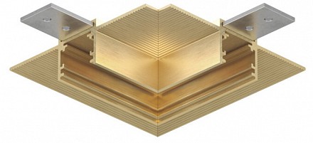 Соединитель угловой L-образный для треков встраиваемых SHINE HIDE TR5705-SB