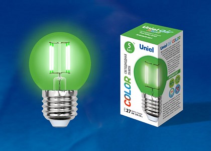 Лампа светодиодная [LED] Uniel E27 5W K