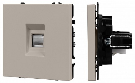 Розетка телефонная RJ-11 без рамки NOBE 061892(1)
