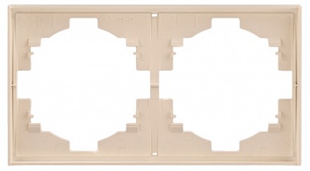 Рамка на 2 поста STRONG KR-78-0752-8