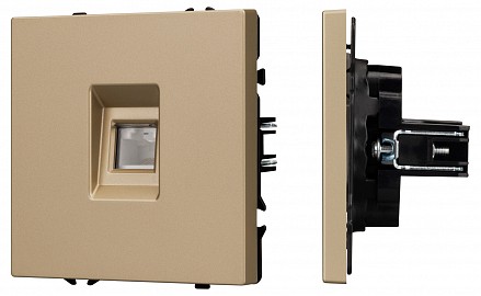 Розетка телефонная RJ-11 без рамки NOBE 054302(1)